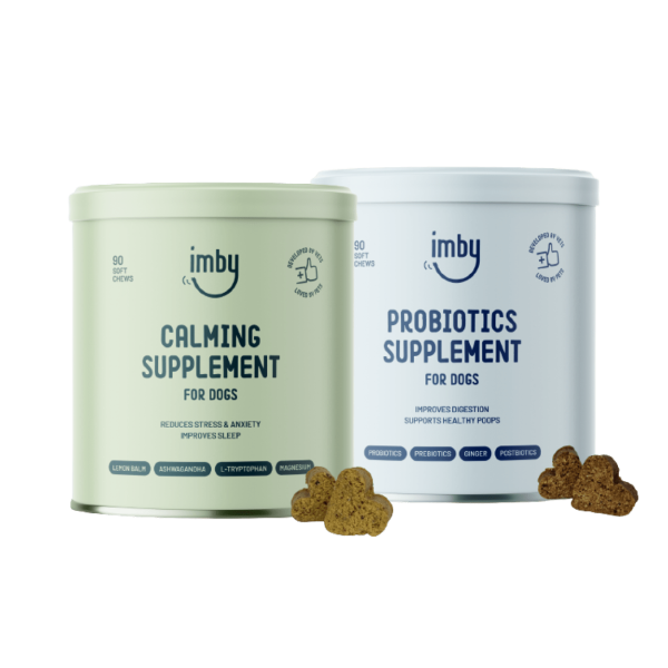 Calming & Probiotica voedingssupplementen voor honden